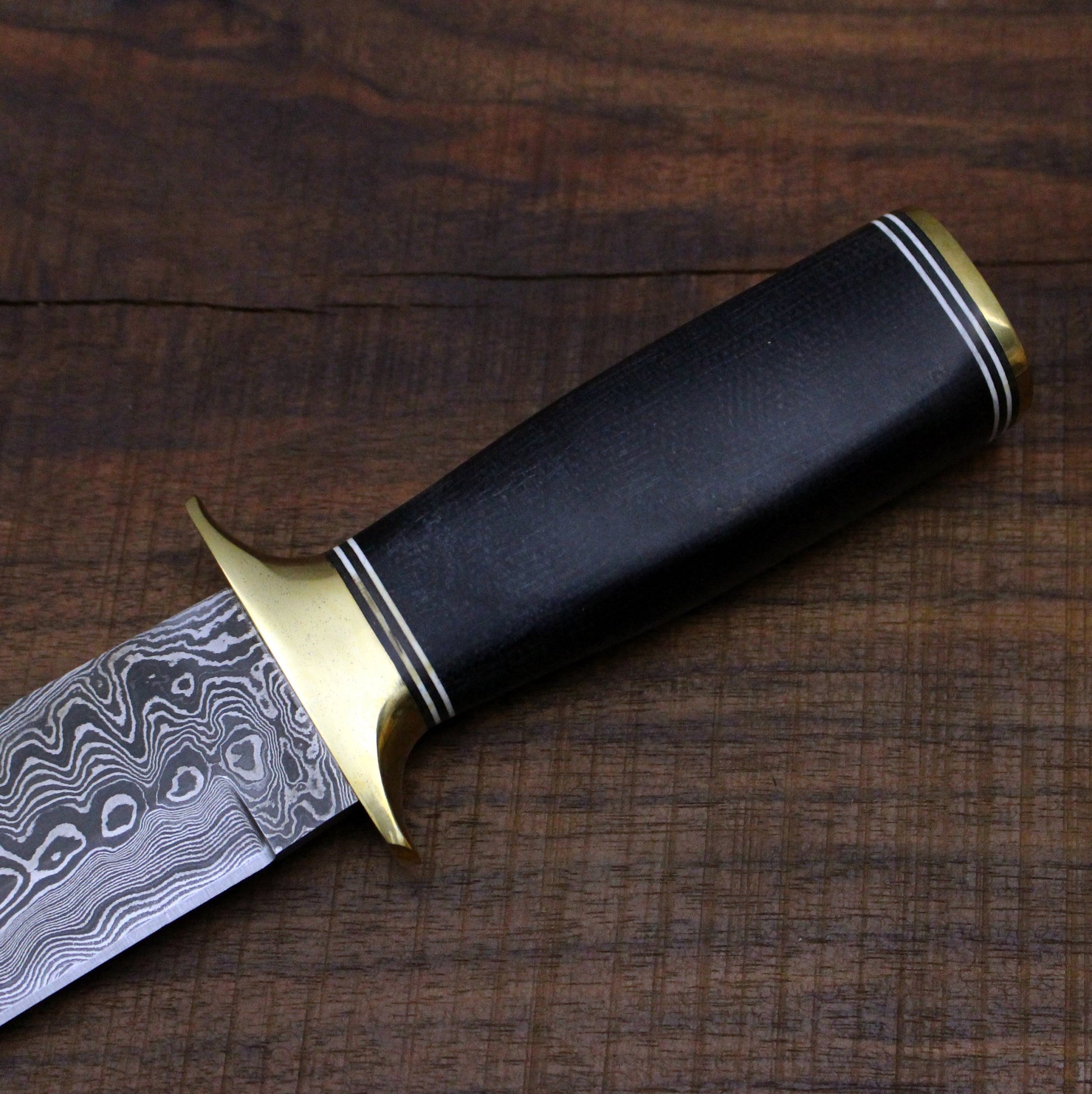 Damascus Hand made hunting Knife - NB CUTLERY LTD