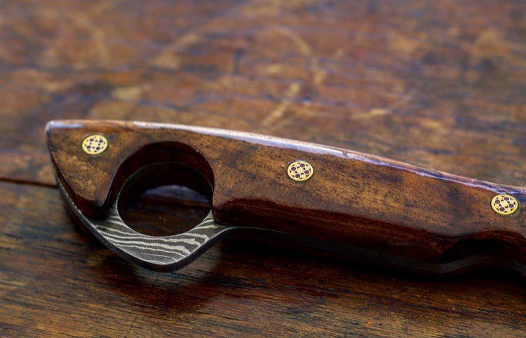 Damascus hand Made Knife - NB CUTLERY LTD