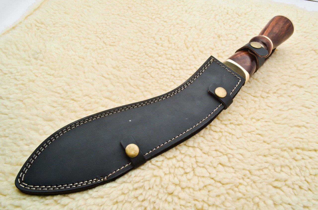 Damascus kukri knife - NB CUTLERY LTD