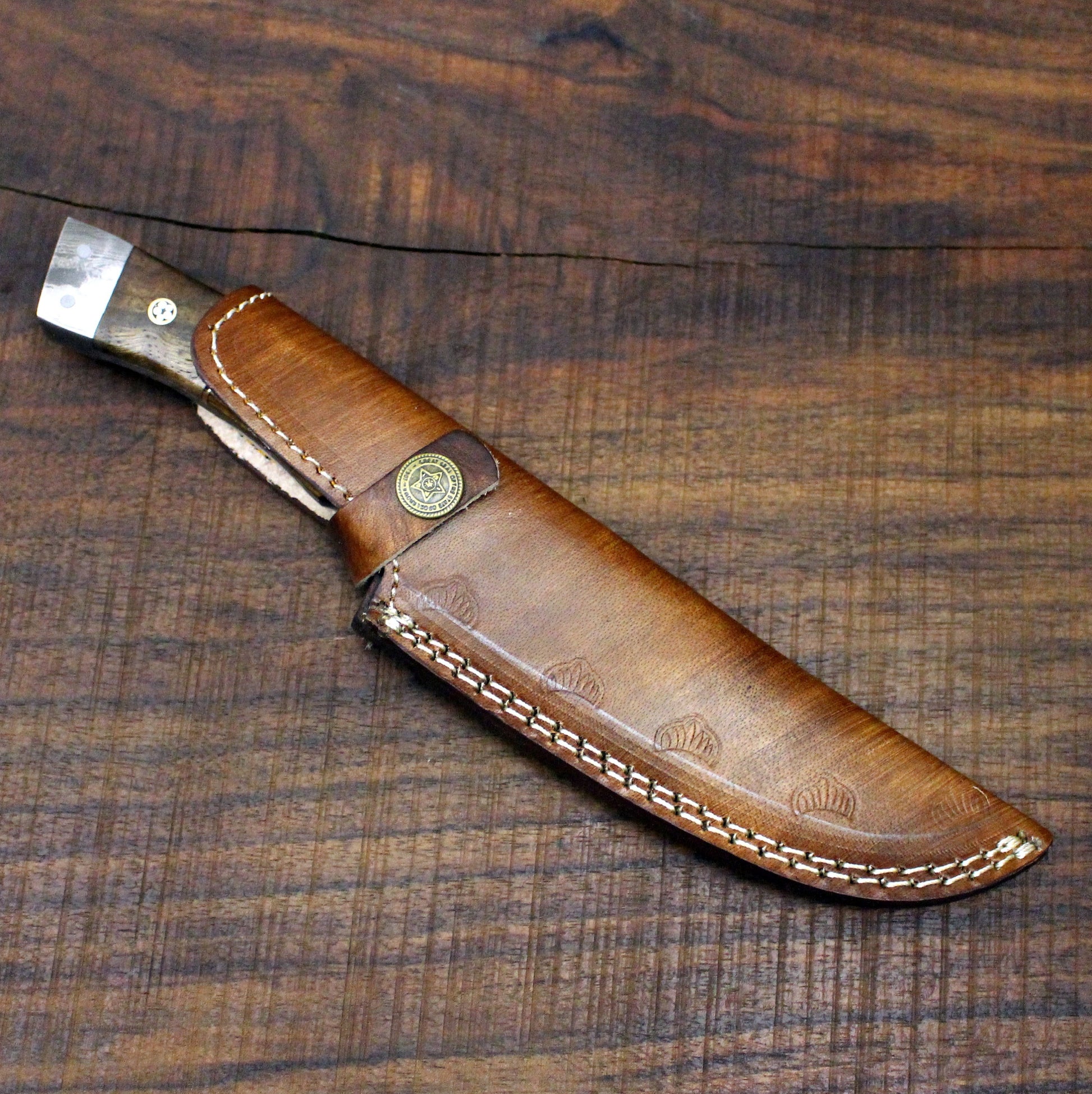 Damascus hand made knife - NB CUTLERY LTD