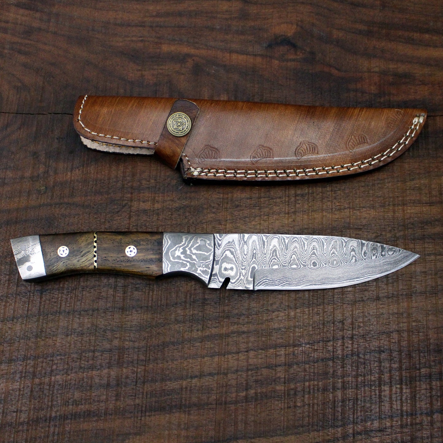 Damascus hand made knife - NB CUTLERY LTD