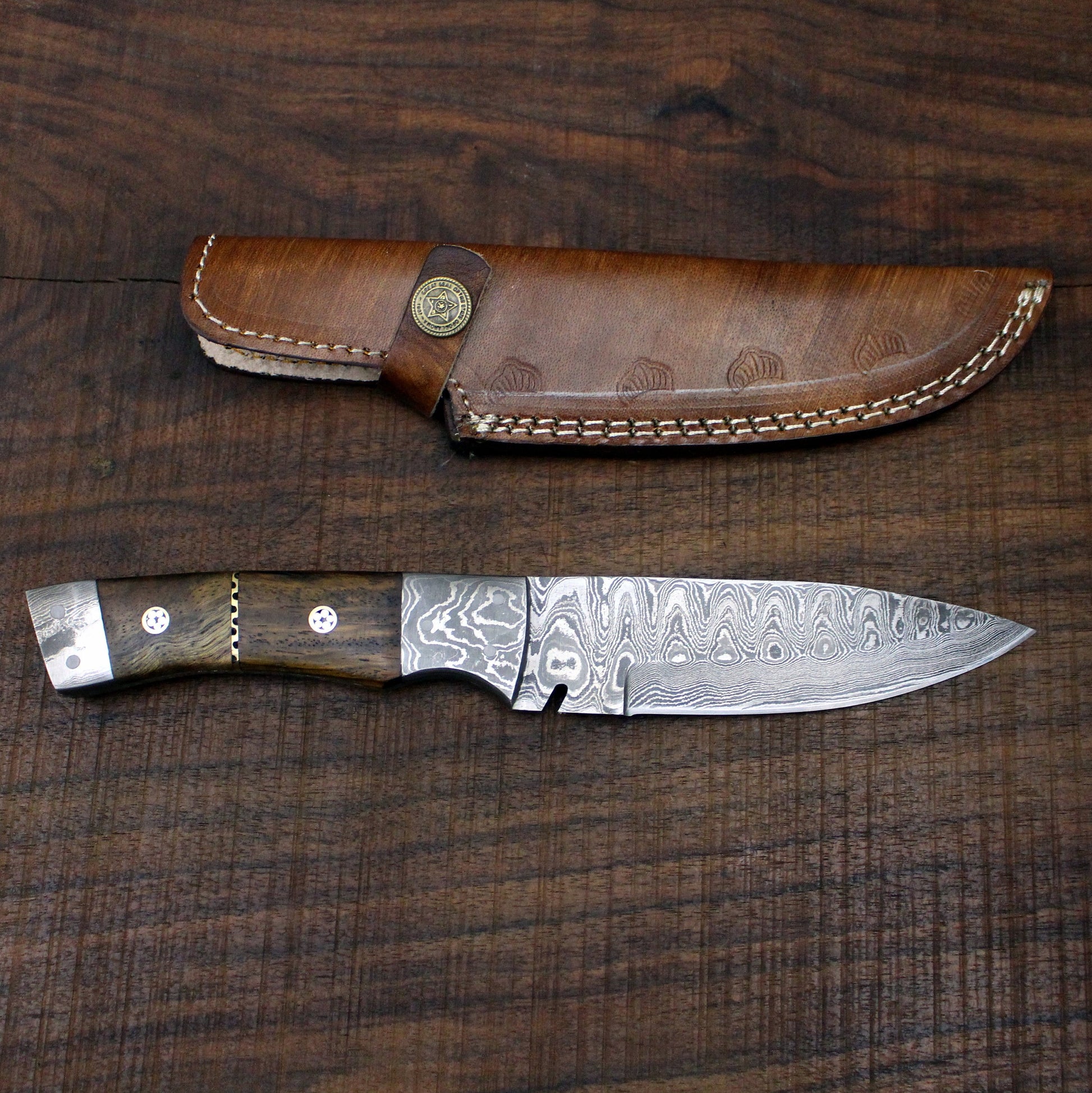 Damascus hand made knife - NB CUTLERY LTD