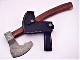 Hand Forged Damascus Axe, Hunting - NB CUTLERY LTD