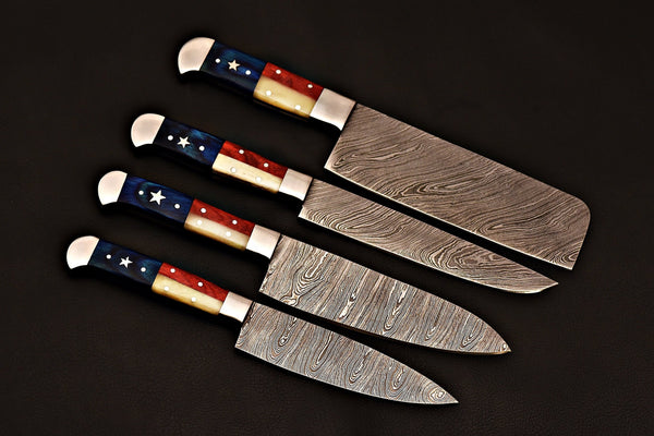 Texas Knife, Damascus Steel