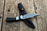 |NB KNIVES| CUSTOM HANDMADE DAMASCUS HUNTING KNIFE