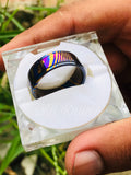 Titanium Zirconium Timascus Ring #5