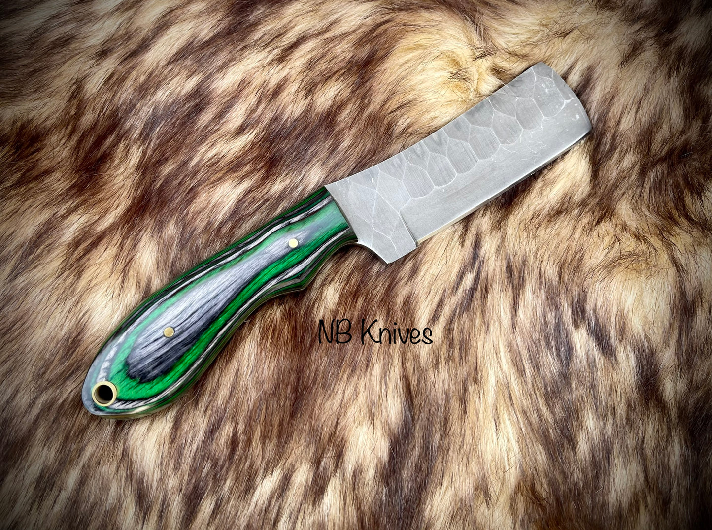 |NB KNIVES| CUSTOM HANDMADE COWBOY BULL CUTTER KNIFE WITH LEATHER SHEATH