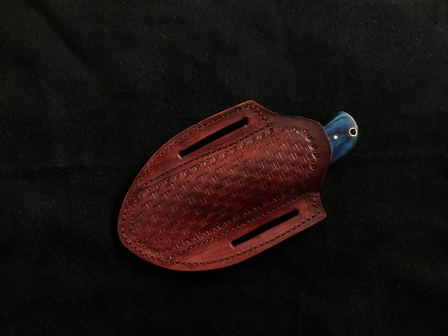 |NB KNIVES| CUSTOM HANDMADE COWBOY BULL CUTTER KNIFE WITH LEATHER SHEATH