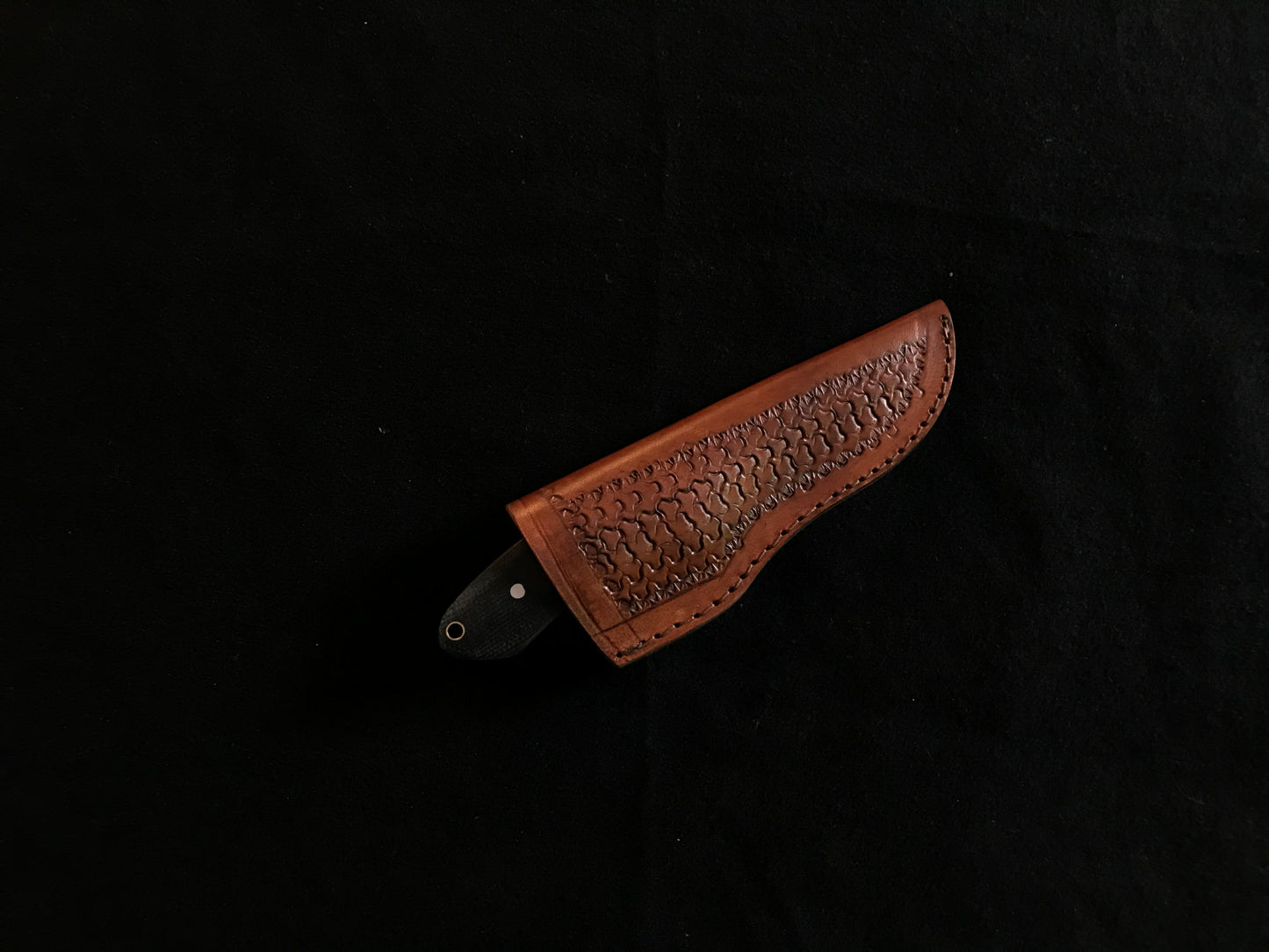 |NB KNIVES| Custom Handmade Damascus Hunting Knife Micarta Handle