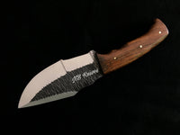 |NB KNIVES| Custom Hand Made Hunting knife Rose Wood Handle