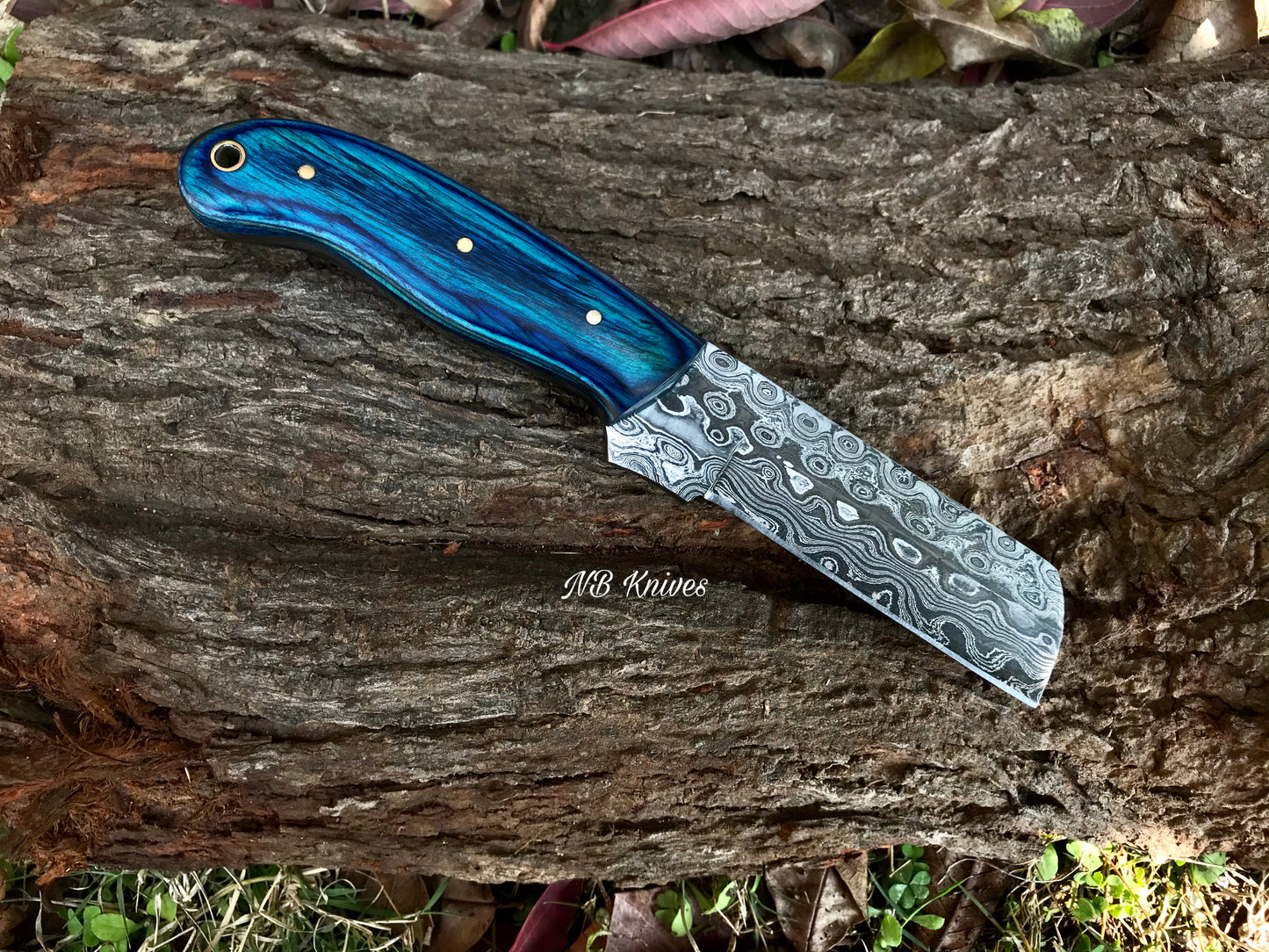 |NB KNIVES| Custom Handmade Damascus Steel Bull Cutter knife