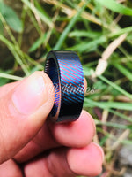 Titanium Zirconium Timascus Ring #11