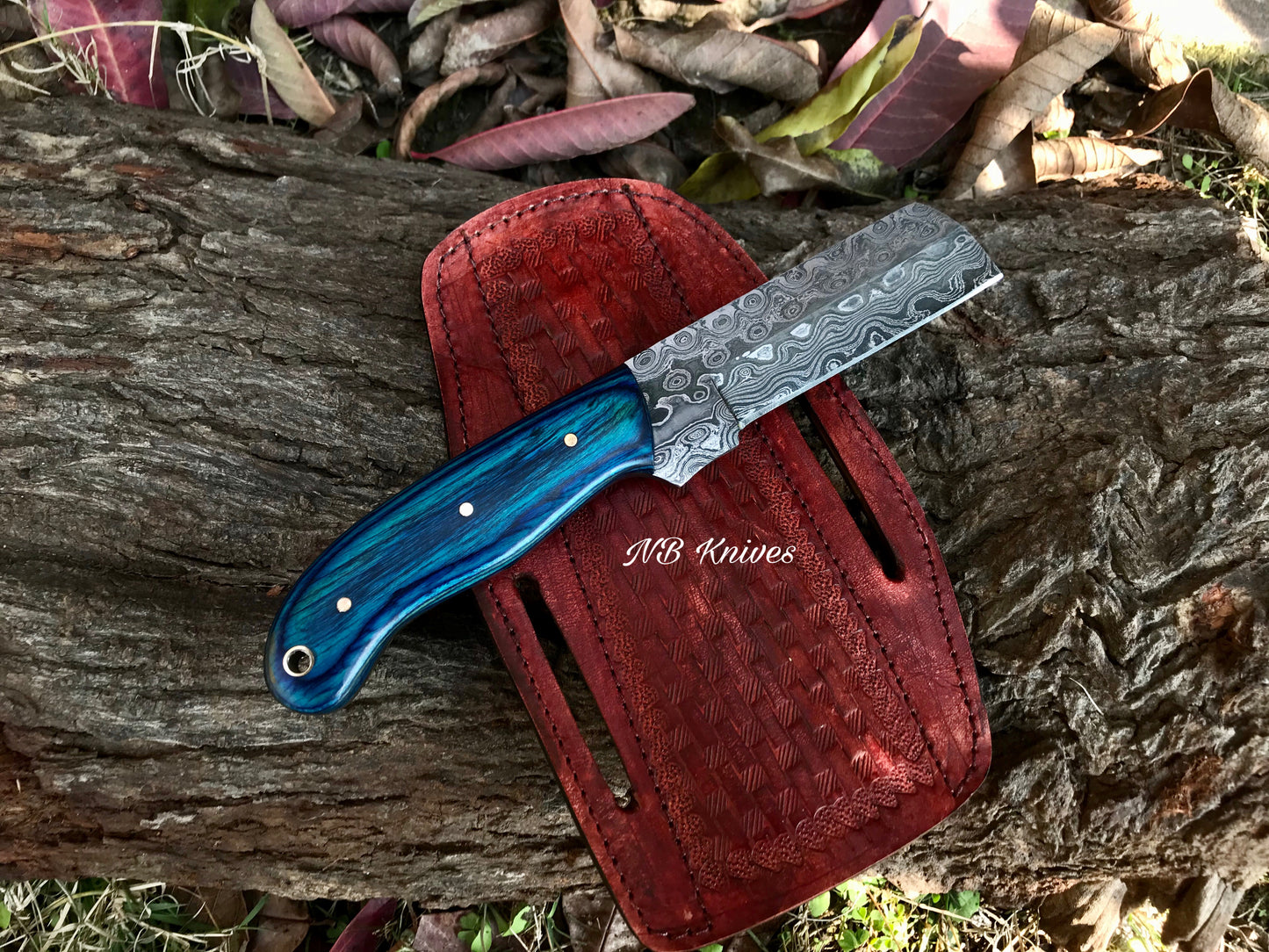 |NB KNIVES| Custom Handmade Damascus Steel Bull Cutter knife