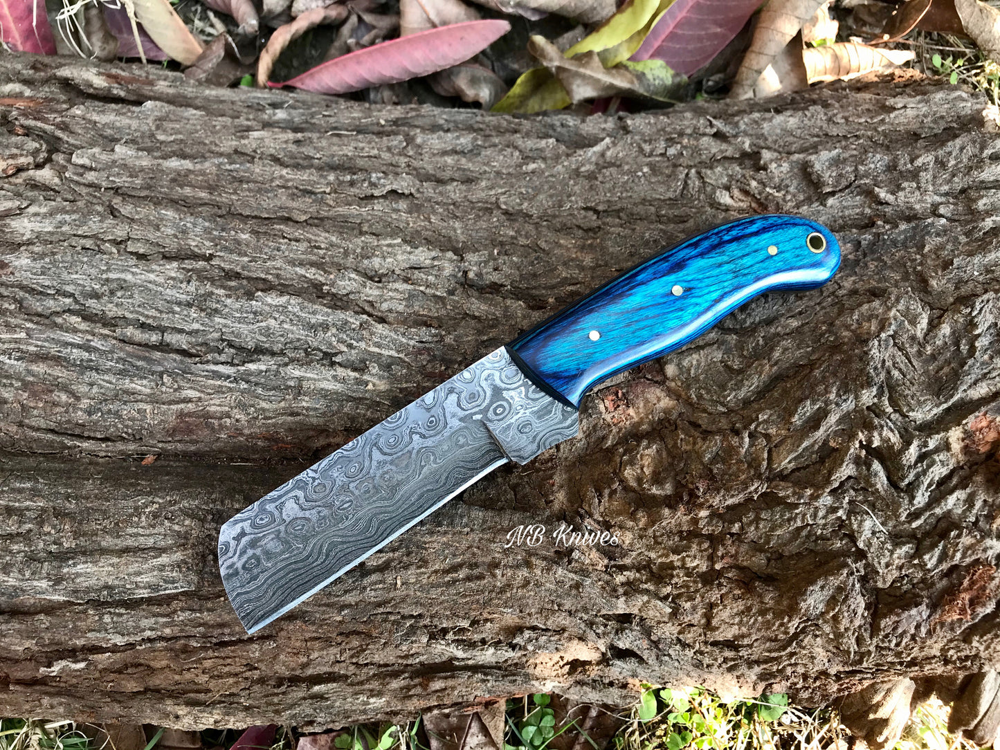 |NB KNIVES| Custom Handmade Damascus Steel Bull Cutter knife