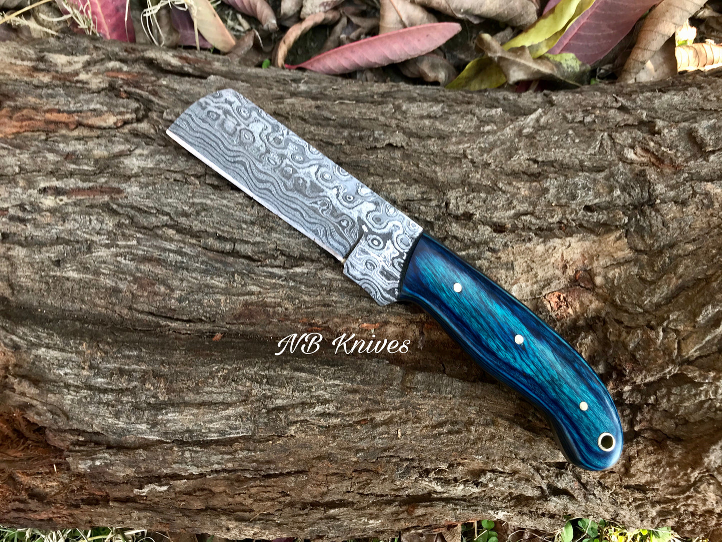 |NB KNIVES| Custom Handmade Damascus Steel Bull Cutter knife