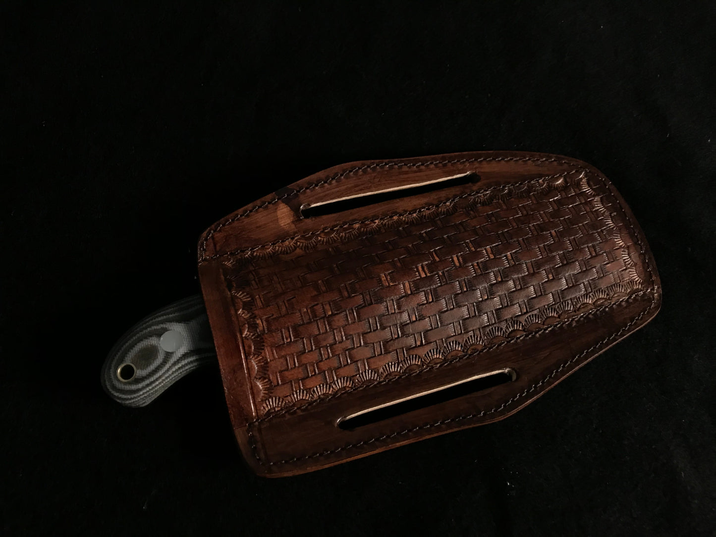 |NB KNIVES| CUSTOM HANDMADE DAMASCUS COWBOY BULL CUTTER KNIFE WITH LEATHER SHEATH