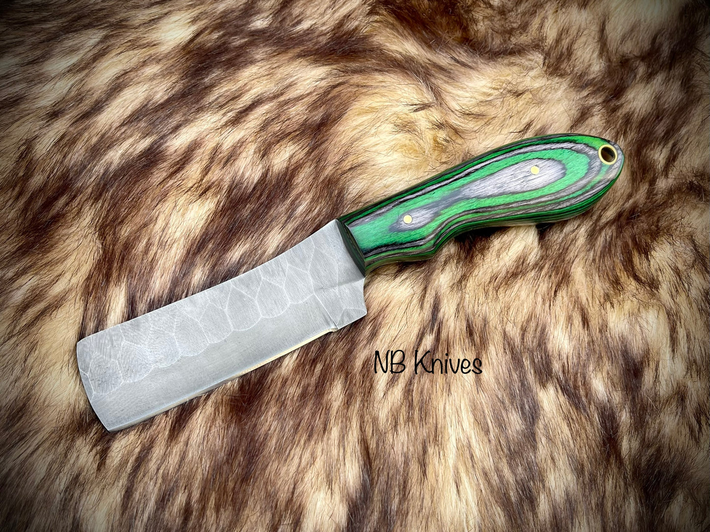 |NB KNIVES| CUSTOM HANDMADE COWBOY BULL CUTTER KNIFE WITH LEATHER SHEATH