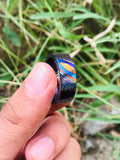 Titanium Zirconium Timascus Ring #8