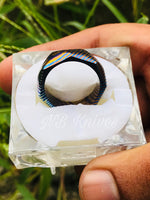 Titanium Zirconium Timascus Ring