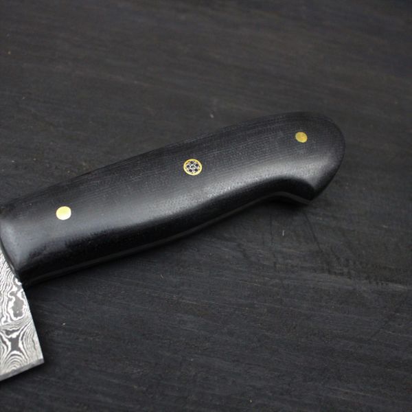 CUSTOM HANDMADE DAMASCSUS CHEF KNIFE