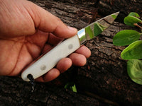 Custom Handmade D2 Steel hunting knife handle G10