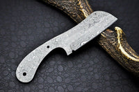 CUSTOM HAND FORGED DAMASCUS BLANK BLADE FOR KNIFE MAKING