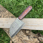 CUSTOM HANDMADE DAMASCUS STEEL CLEAVER CHOPPER KITCHEN CHEF KNIFE