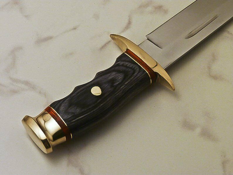 BEAUTIFUL CUSTOM HANDMADE D2 Steel Hunting Knife Bowie Knife
