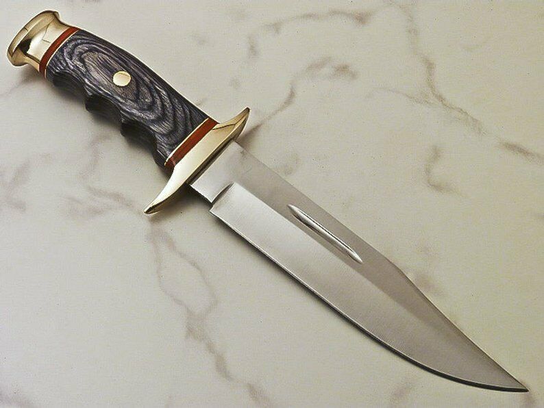 BEAUTIFUL CUSTOM HANDMADE D2 Steel Hunting Knife Bowie Knife
