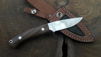 Custom handmade D2 Steel CAMPING| HUNTING KNIFE Damascus hunting knife collection Tactical fixed blade skinner