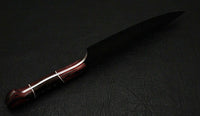 Damascus Knives Custom Handmade-13.25" inch PAKKA/ROSE WOOD Handle Chef Kitchen