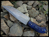 CUSTOM HANDMADE DAMASCUS STEEL HUNTING KNIFE HANDLE DOLLAR SHEET