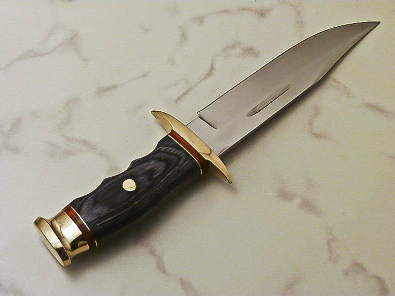 BEAUTIFUL CUSTOM HANDMADE D2 Steel Hunting Knife Bowie Knife