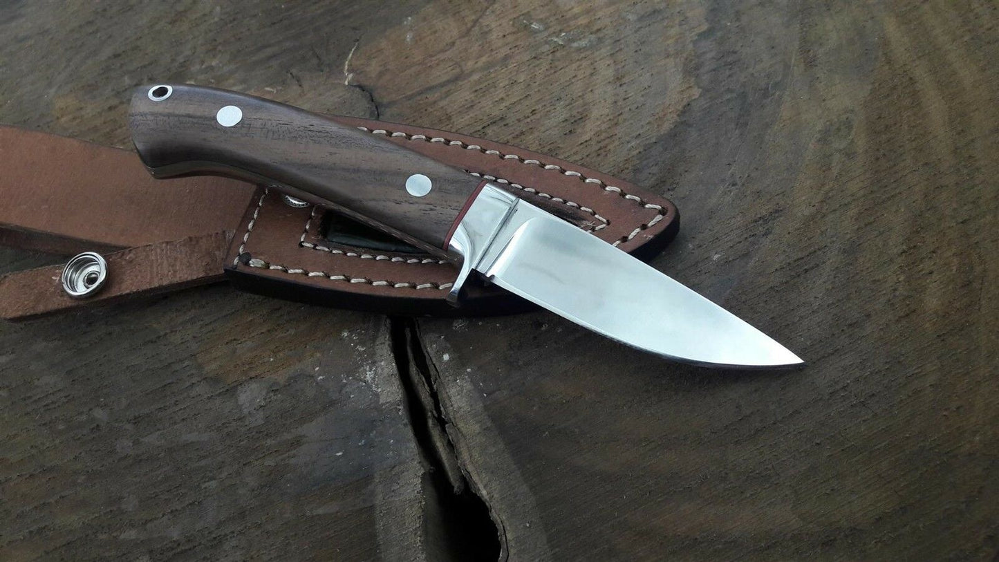 Custom handmade D2 Steel CAMPING| HUNTING KNIFE Damascus hunting knife collection Tactical fixed blade skinner