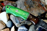 1095 Steel Hand FORGED HUNTING CAMPING EDC Knife HANDLE HARDWOOD