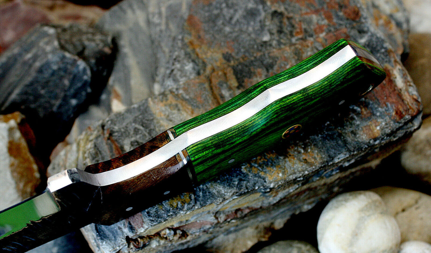1095 Steel Hand FORGED HUNTING CAMPING EDC Knife HANDLE HARDWOOD