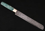 CUSTOM HANDMADE DAMASCUS STEEL CHEF KNIFE CAMEL BONE